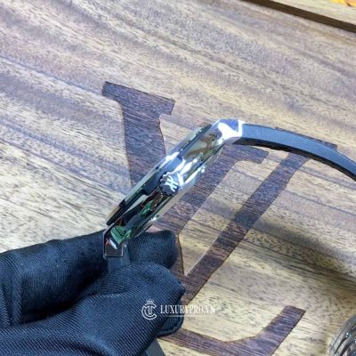 Đồng Hồ Hublot Classic Fusion Siêu Cấp Replica 1:1 Full Diamond mặt đen dong ho hublot sieu cap 7