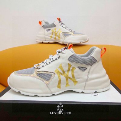 Giày Sneaker Gucci Nam Phiên Bản Cao Cấp NY Trắng giay gucci nam 3 2