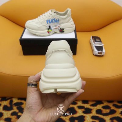 Giày Sneaker Gucci Nữ Disney Donald Duck Trắng Cao Cấp giay gucci nam fake 7 4
