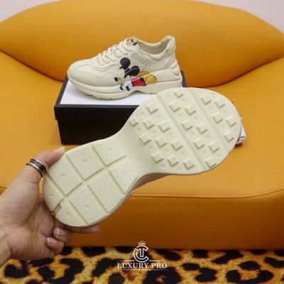 Giày Sneaker Gucci Nữ Họa Tiết Mickey Cao Cấp giay gucci nam gia re 8 4