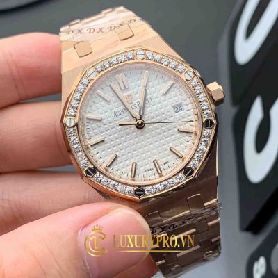 Đồng Hồ Nữ Audemars Piguet Royal Oak 15450OR.OO.1256OR.01 dong ho audemars piguet 3