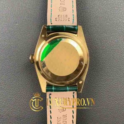 Đồng Hồ Nam Rolex Day-Date 118138 Yellow Gold Green Index Dial dong ho rolex fake 1 tphcm 7