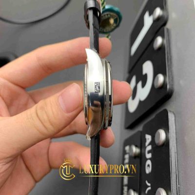 Đồng Hồ Nam Rolex Cellini Dual Time 50529 White Dial dong ho rolex gia re 3