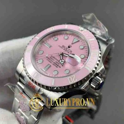 Đồng Hồ Nam Rolex Submariner Diams Pink Ceramic 116610LN-97200 dong ho thuy sy rolex 5