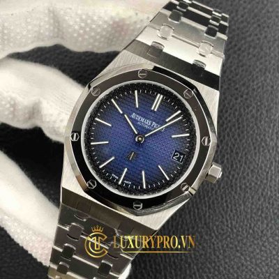 Đồng Hồ Nam Audemars Piguet Royal Oak Jumbo 15202IP Blue Dial audemars piguet dong ho 2