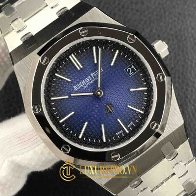 Đồng Hồ Nam Audemars Piguet Royal Oak Jumbo 15202IP Blue Dial audemars piguet dong ho 4