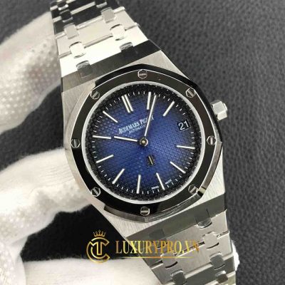 Đồng Hồ Nam Audemars Piguet Royal Oak Jumbo 15202IP Blue Dial audemars piguet dong ho 9