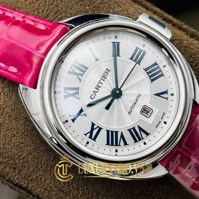 Đồng Hồ Nữ Cartier Clé De Cartier 31mm Pink WSCL0016 ban dong ho cartier fake 6 1