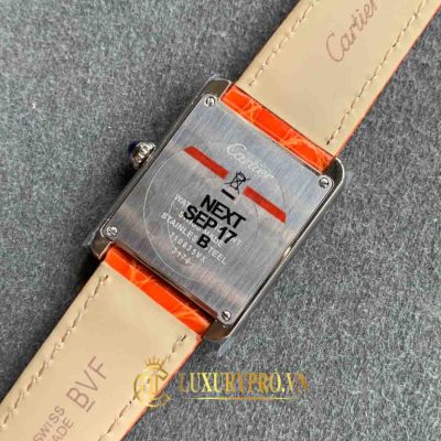 Đồng Hồ Nữ Cartier Tank Solo Orange W1019455 Ladies 31 x 24mm cartier dong ho 7