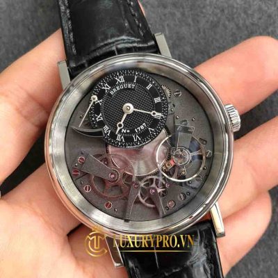 Đồng Hồ Nam Breguet La Tradition 7057BB/G9/9W6 Black Dial 40mm dong ho breguet nam 9