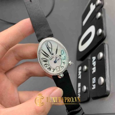 Đồng Hồ Nữ Breguet Reine de Naples White 8918BB/58/864 D00D dong ho breguet nu fake 3