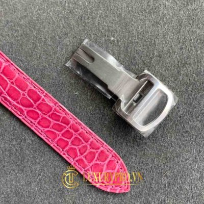 Đồng Hồ Nữ Cartier Tank Solo Purple W5200000 dong ho cartier nu gia bao nhieu 3