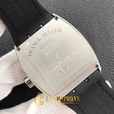 Đồng Hồ Franck Muller Mens Collection Crazy Hours Diamonds White dong ho franck muller gia bao nhieu 7