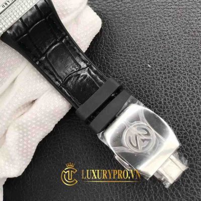 Đồng Hồ Franck Muller Mens Collection Crazy Hours Diamonds White dong ho franck muller gia bao nhieu 8