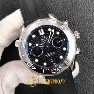 Đồng Hồ Nam Omega Seamaster Black Dial 44mm 210.32.44.51.01.001 dong ho omega fake 2