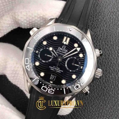 Đồng Hồ Nam Omega Seamaster Black Dial 44mm 210.32.44.51.01.001 dong ho omega fake 3