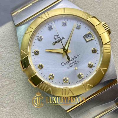 Đồng Hồ Nam Omega Constellation Co-Axial 38 123.20.38.21.02.001 dong ho omega gia bao nhieu 2