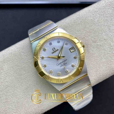 Đồng Hồ Nam Omega Constellation Co-Axial 38 123.20.38.21.02.001 dong ho omega gia bao nhieu 7