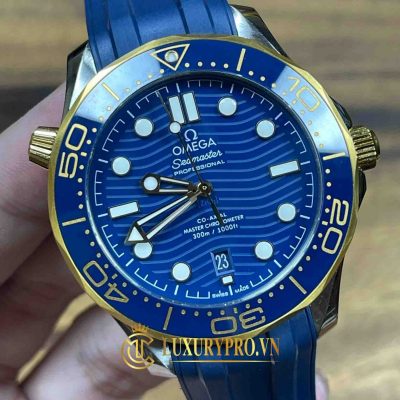 Đồng Hồ Nam Omega Seamaster Co-Axial 210.22.42.20.03.001 Blue Dial dong ho omega nam 2