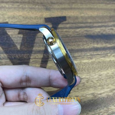 Đồng Hồ Nam Omega Seamaster Co-Axial 210.22.42.20.03.001 Blue Dial dong ho omega nam 4