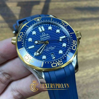 Đồng Hồ Nam Omega Seamaster Co-Axial 210.22.42.20.03.001 Blue Dial dong ho omega nam 8