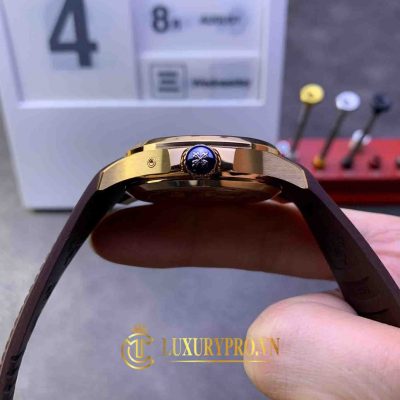 Đồng Hồ Nam Patek Philippe Aquanaut Brown Rpse Gold 5164R-001 dong ho patek philippe fake 1 2