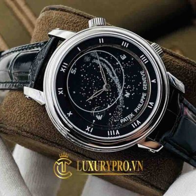 Đồng Hồ Patek Philippe Grand Complications Sky Moon Celestial 5102G dong ho patek philippe super fake 5 1