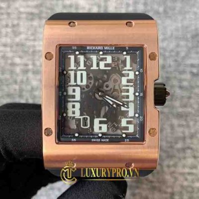 Đồng Hồ Nam Richard Mille RM016 Square Rose Gold dong ho richard mille fake gia re 3