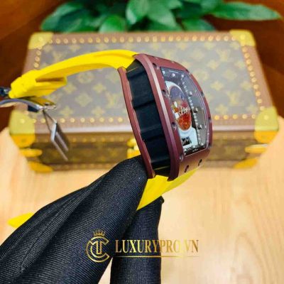 Đồng Hồ Nam Richard Mille RM 52-05 Manual Winding Yellow dong ho richard mille fake loai 1 gia 6