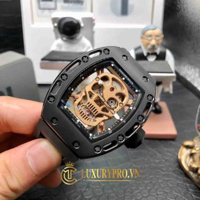 Đồng Hồ Nam Richard Mille RM52-01 Ceramic Skull Gold dong ho richard mille gia re 3