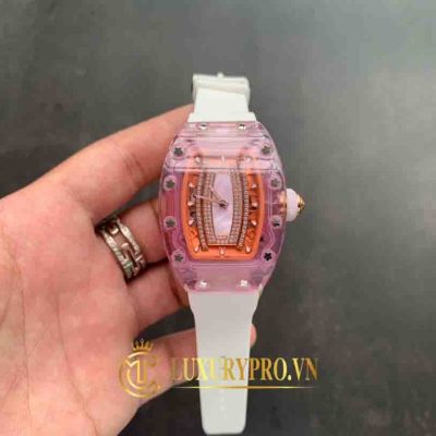 Đồng Hồ Nữ Richard Mille RM 07-02 Sapphire dong ho richard mille nu gia bao nhieu 4