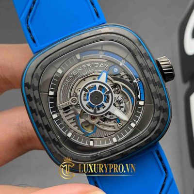 Đồng Hồ Nam SevenFriday S-Series Automatic S3/02-X146 Blue dong ho sevenfriday sapphire 6