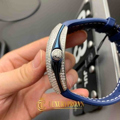 Đồng Hồ Nam Franck Muller Blue Vanguard SC DT D NBR CD Yachting franck muller gia fake 6