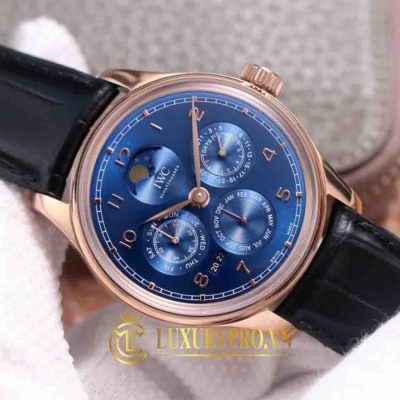 Đồng Hồ Nam IWC Schaffhausen Portugieser IW5032-02 Blue Dial gia dong ho iwc nam 3