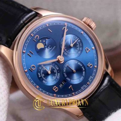 Đồng Hồ Nam IWC Schaffhausen Portugieser IW5032-02 Blue Dial gia dong ho iwc nam 5