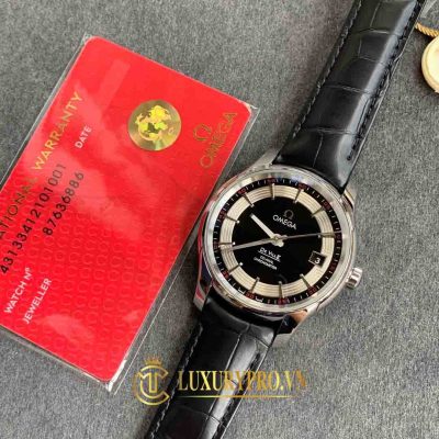 Đồng Hồ Nam Omega De Ville Black Dial Hour Vision 431.33.41.21.01.001 gia dong ho omega nam 2