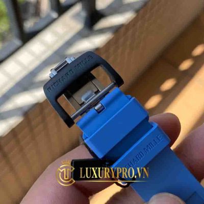Đồng Hồ Nam Richard Mille RM35-02 Carbon Rubber Blue Navy gia dong ho richard mille 7
