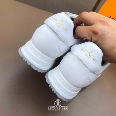 Giày Thể Thao Nam Louis Vuitton Trắng Logo Vàng giay nam louis vuitton 3