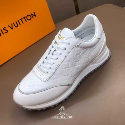 Giày Thể Thao Nam Louis Vuitton Trắng Logo Vàng giay nam louis vuitton 6