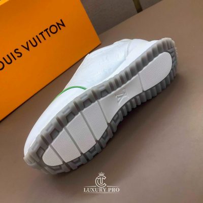 Giày Nam LV Trắng Logo Vàng replica 1:1 Chính Hãng giay nam louis vuitton chinh hang 3
