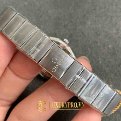 Đồng Hồ Nữ Omega Constellation 27mm Galaxy Dial Diamond mua dong ho omega fake 3