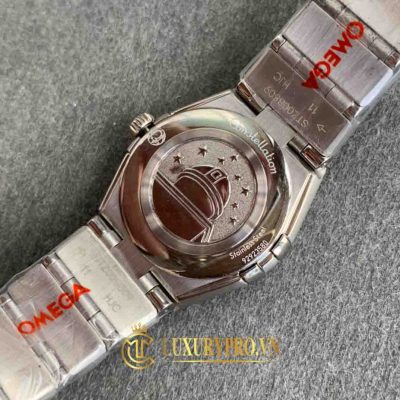 Đồng Hồ Nữ Omega Constellation 27mm Galaxy Dial Diamond mua dong ho omega fake 6