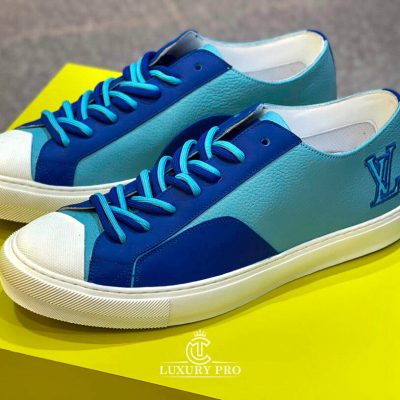 Giày Louis Vuitton nam Tattoo Sneaker Xanh giá tốt giay louis vuitton nam 7 2