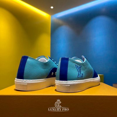 Giày Louis Vuitton nam Tattoo Sneaker Xanh giá tốt giay louis vuitton nam 9 1
