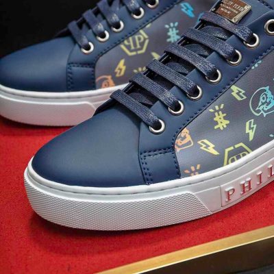 Giày Nam Philipp Plein Xanh Navy Dáng Thể Thao giay nam cao cap 2 2