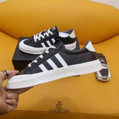 Giày Prada Nam Đen Sọc Trắng Rep 1:1 Chính Hãng giay prada chinh hang 2 1