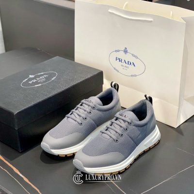 Giày Prada Nam Ghi Xám Replica 1:1 Chính Hãng giay prada chinh hang 4 2