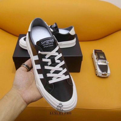 Giày Prada Nam Đen Sọc Trắng Rep 1:1 Chính Hãng giay prada chinh hang 8 1