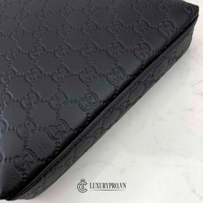 Túi đeo chéo nam Gucci họa tiết Guccissima chữ vàng tui deo cheo nam gucci 7