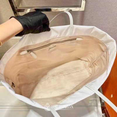 Túi xách tay Prada nữ màu trắng Vip tui prada 1 4